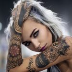 tattooed female models